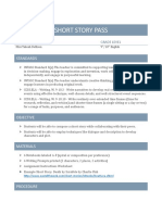Shor Story Pass Lesson Plan
