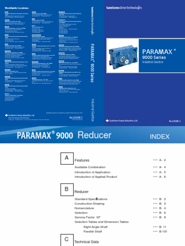 PARAMAX NEW Copy Rev2 | PDF | Gear | Lubricant