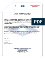FDA Compliant PP Meltblown Cartridges.june 2013 - Copy