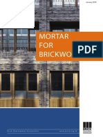 Mortar For Brickwork