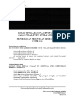 Cover STPM Exam Paper