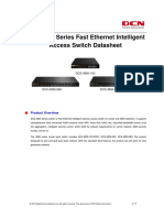 DCS-3950 L2 Fast Ethernet Intelligent Access Switch Datasheet R5 v3.1