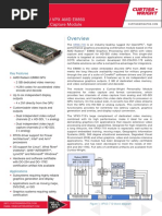 VPX3 719 Safety Certifiable Graphics and Video Capture Module Product Sheet