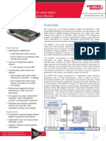 VPX3 719 Safety Certifiable Graphics and Video Capture Module Product Sheet