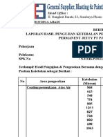 BERITA ACARA Laporan Ketebalan