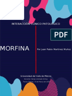 Portada de La Morfina