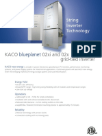 Kaco-02xi 02x Specifications PDF