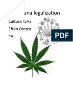 Marijuana. Cultural Talks