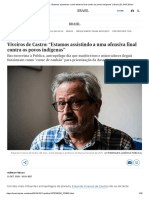 Viveiros de Castro - "Estamos Assistindo A Uma Ofensiva Final Contra Os Povos Indígenas" - Brasil - EL PAÍS Brasil PDF