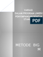 5 .Metode Big M