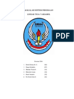 Makalah Sistem Persmaan-1