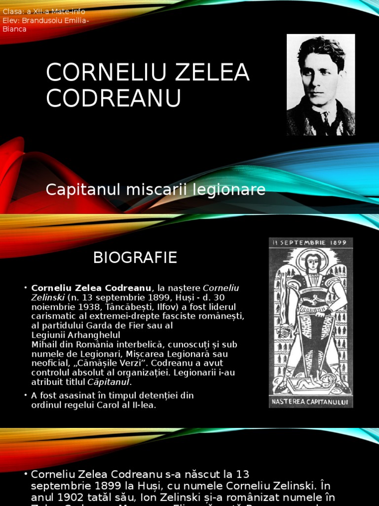 Corneliu Zelea Codreanu (Autosaved) | PDF