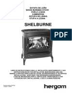 Guía instalación y uso estufa leña Shelburne