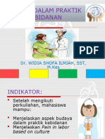 Budaya Dalam Praktik Kebidanan