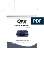 DECODIFICADOR QFX CV-102 Manual