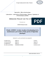 Etude AMDEC Et Mise en Place Du Planning PDF