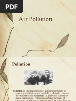 Presentation on Air Pollution