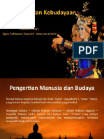 Manusia Dan Kebudayaan