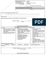 Checklist Pasien Masuk Perinatologi