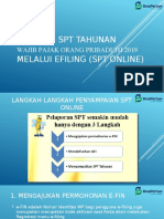 Cara Lapor SPT Tahunan Online