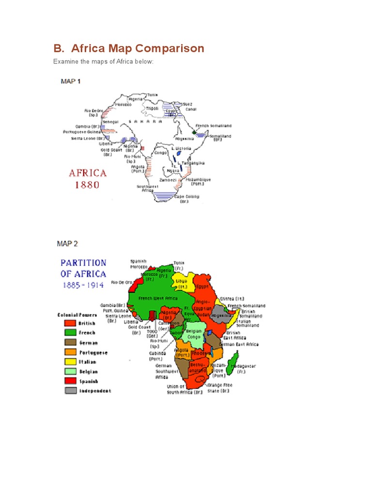 Africa Map Comparison | PDF