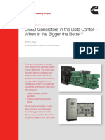 Benefits of Large Generator Sets in Data Center PDF