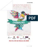 Carnavall 2020 Dossier