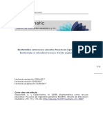 Dialnet BioinformaticaComoRecursoEducativo 6382226 PDF