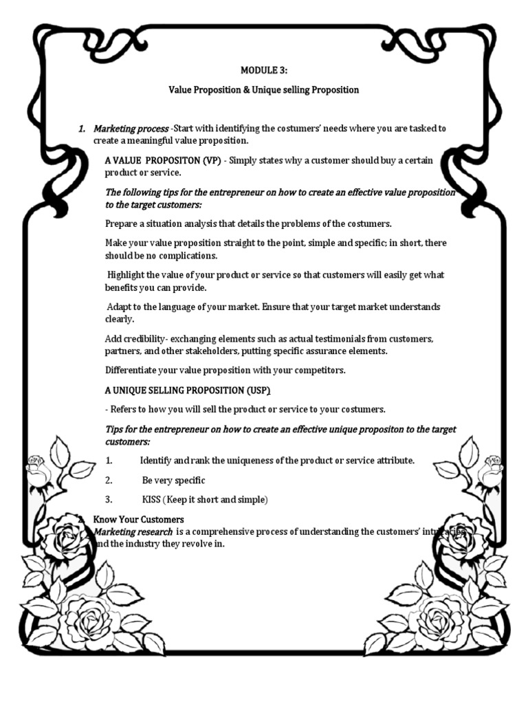 Entrepreneurship Notes | PDF | Market Segmentation | Pricing