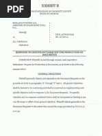 Download 08112010 Plaintiffs Response to Defendants Request for Production of Documents - Midland v Sheridan by Jillian Sheridan SN45103593 doc pdf