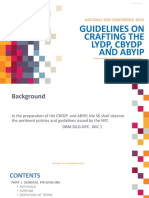 Guidelines On Crafting The Lydp, Cbydp