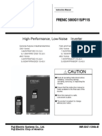 Fuji FRENIC5000 Instruction PDF