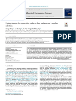 Incorporating Make or Buy Analysis and Supplier Selection