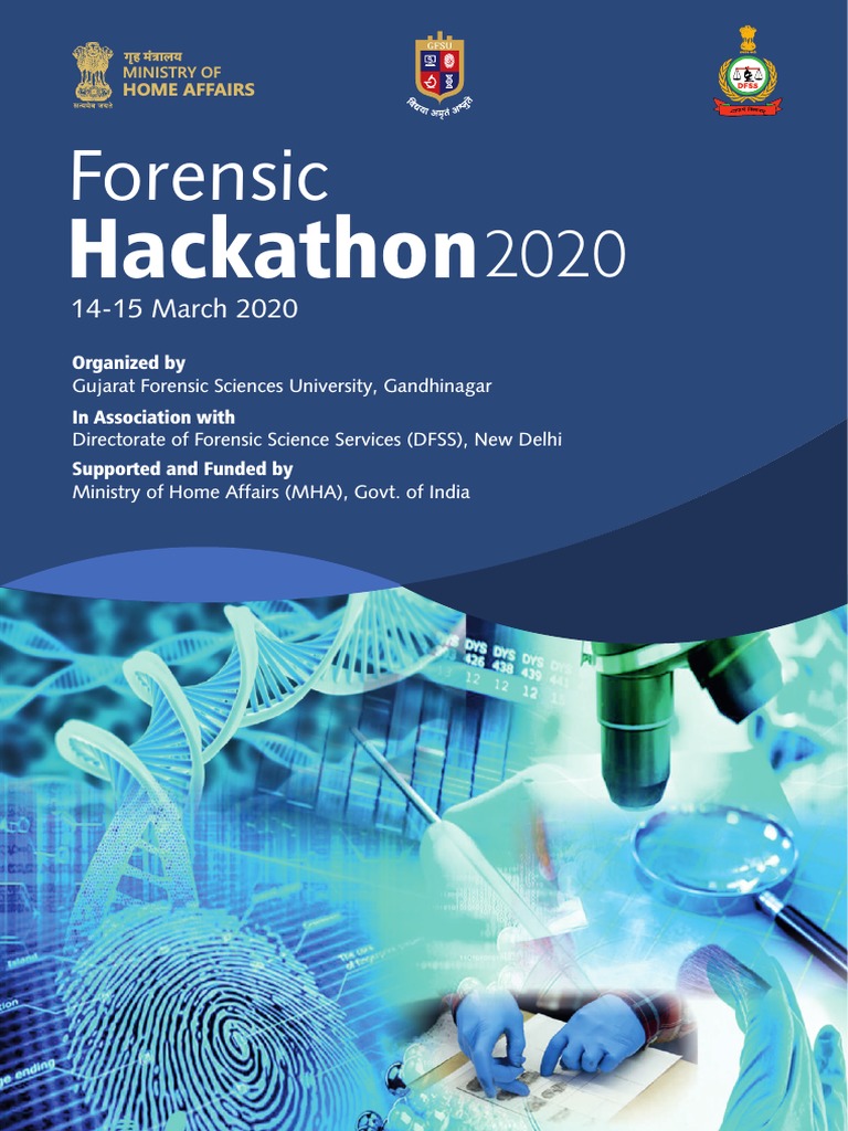 Hackathon2020 Brochure PDF Forensic Science Mentorship