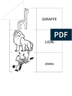 Anmales granja flashcards