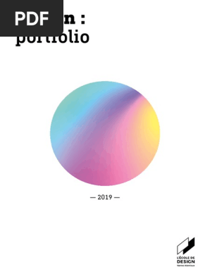 Design : portfolio 2019