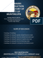 Balik-tanaw_a Brief History of Muntinlupa City