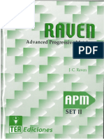 Raven Advanced Progresive Matrices 2 PDF