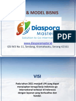 Visi Misi Bisnis Model LPK Diaspora Master