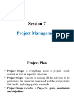Project Management-Session-7