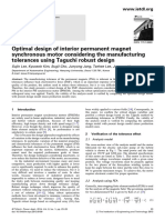 Optimal Design of Interior Permanent Magnet - Lee - 2013