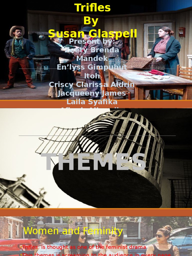 Trifles by Susan Glaspell PDF Crime Thriller