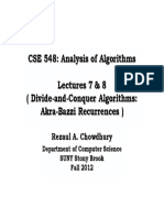 CSE548 Lectures 7 8 PDF