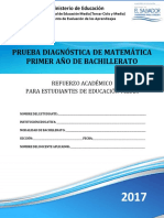 Prueba Diagnóstica- Matemática -Primer Año Bachillerato - 2017.pdf