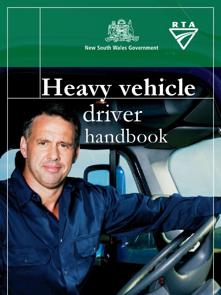 Heavy Vehicle Driver Handbook PDF Driver's License Driving