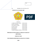 Laporan Praktikum Kimpang Kadar Air PDF