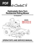 Cub Cadet RZT Series Zero Turn Service Repair Manual[1] | Switch