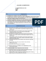 Analisis Kompetensi MTK Kls 6 Rev 2018