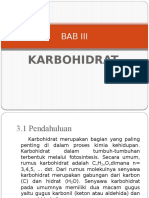 Bab Iii Karbohidrat