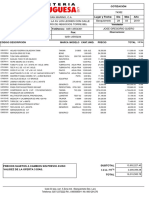 Cotización de suministros para herrería